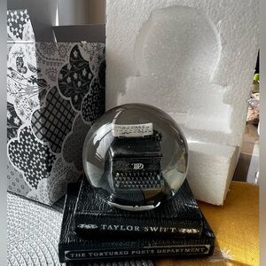 Packing photo - Taylor Swift TTPD Snow Globe BNIB